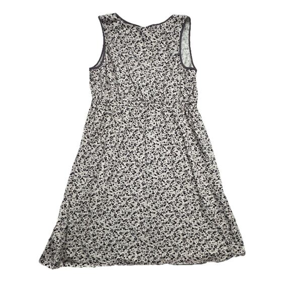 Oh Baby by Motherhood Maternity Large Nightgown Robe Set Purple Floral Cotton - Picture 9 of 10